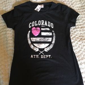 Colorado T-shirt size small. New with tags.
